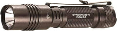 Streamlight - White LED Bulb, 500 Lumens, Industrial/Tactical Flashlight - Black Aluminum Body, 2 CR123A Lithium Batteries Included - A1 Tooling