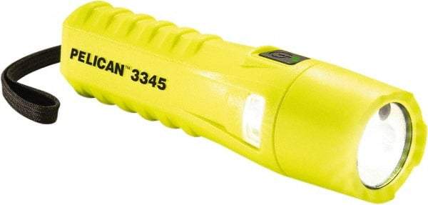 Pelican Products, Inc. - White LED Bulb, 280 Lumens, Industrial/Tactical Flashlight - Yellow Polycarbonate Body, 3 AA Alkaline Batteries Not Included - A1 Tooling