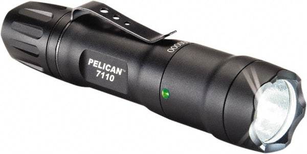 Pelican Products, Inc. - White LED Bulb, 445 Lumens, Industrial/Tactical Flashlight - Black Aluminum Body, 1 AA Alkaline Battery Included - A1 Tooling