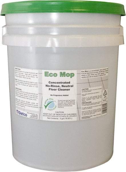 Detco - 5 Gal Pail Cleaner - Use on Resilient Flooring - A1 Tooling