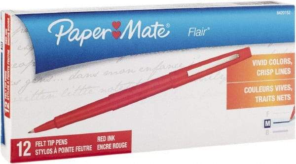 Paper Mate - Needle Porous Point Pen - Red - A1 Tooling