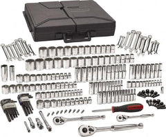 GearWrench - 216 Piece 1/4, 3/8 & 1/2" Drive Mechanic's Tool Set - Comes in Blow Molded Case - A1 Tooling