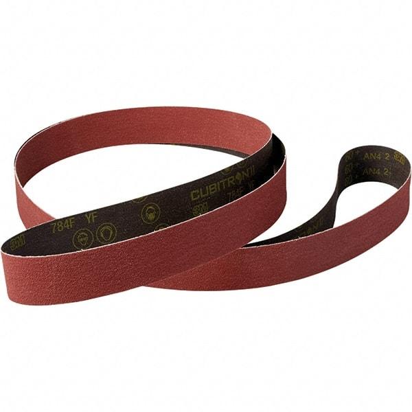 3M - 8" Wide x 60" OAL, 60 Grit, Ceramic Abrasive Belt - Ceramic, Medium, Coated, YF Weighted Cloth Backing, Series 784F - A1 Tooling