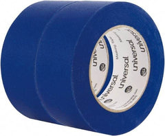 Universal One - 48mm Wide x 54.8 m Long Blue Crepe Paper Masking Tape - Series 6703, 5.5 mil Thick, 23 In/Lb Tensile Strength - A1 Tooling