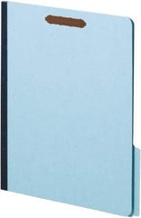 Pendaflex - 8-1/2 x 11", Letter Size, Light Blue, File Folders with Top Tab - 25 Point Stock, 1/3 Tab Cut Location - A1 Tooling