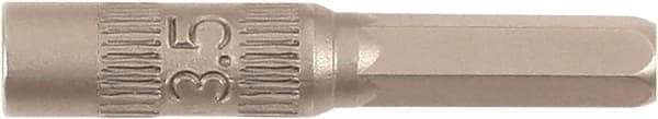 Wiha - 4.5mm Drive, Nut Setter Screwdriver Bit - 4mm OAL - A1 Tooling