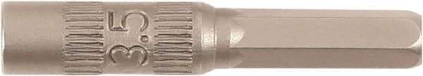 Wiha - 4mm Drive, Nut Setter Screwdriver Bit - 28mm OAL - A1 Tooling