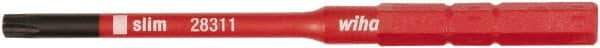 Wiha - 6mm Drive, T25 Torx Screwdriver Bit - 75mm OAL - A1 Tooling