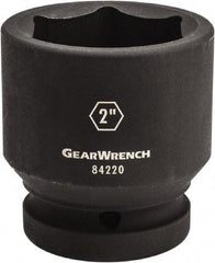 GearWrench - 1" Drive 3" Standard Impact Socket - 6 Points, 3-15/16" OAL - A1 Tooling