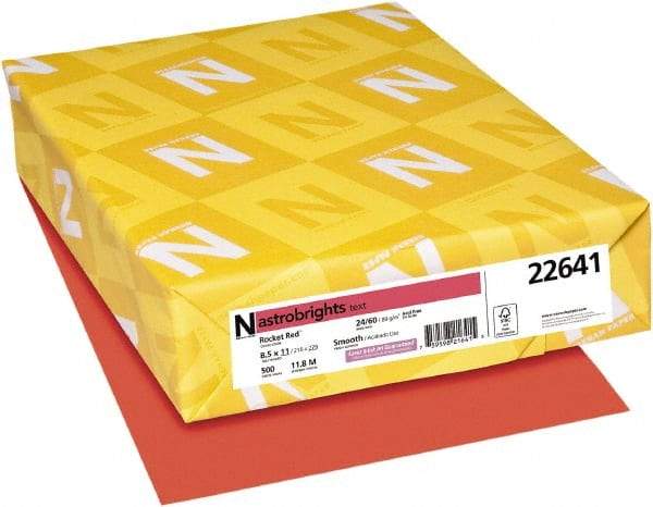 Neenah Paper - 8-1/2" x 11" Rocket Red Colored Copy Paper - Use with Laser Printers, Copiers, Inkjet Printers - A1 Tooling