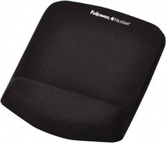 FELLOWES - Black Mouse Pad/Wrist Rest - Use with Mouse - A1 Tooling