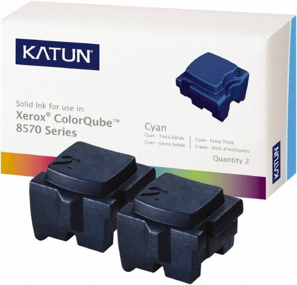 Katun - Cyan Ink Cartridge - Use with Xerox ColorQube 8570, 8580 - A1 Tooling