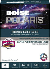 Boise - 8-1/2" x 11" White Copy Paper - Use with Copiers, Laser Printers - A1 Tooling