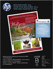 Hewlett-Packard - 8-1/2" x 11" White Brochure Paper - Use with Laser Printers - A1 Tooling