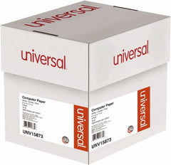 UNIVERSAL - 9-1/2" x 11" White, Canary & Pink Computer Paper - Use with Tractor-Feed Printers - A1 Tooling