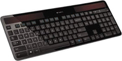 Logitech - Black Wireless Keyboard - Use with Windows XP, Vista, 7 - A1 Tooling