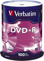 Verbatim - Silver DVD+R Disc - Use with CD, DVD - A1 Tooling