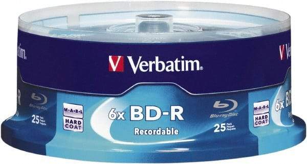 Verbatim - White Blu-Ray Disc - Use with BD-R - A1 Tooling