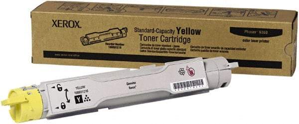 Xerox - Yellow Toner Cartridge - Use with Xerox Phaser 6360 - A1 Tooling