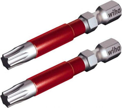 Wiha - T10 Torx Bit - 1/4" Hex Drive, 1-59/64" OAL - A1 Tooling