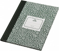 National Brand - 96 Sheet, 7-7/8 x 10-1/8", Quadrille Lab Notebook - Green - A1 Tooling