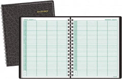 AT-A-GLANCE - 365 Sheet, 8 x 10-7/8", Group Daily Appointment Book - Black - A1 Tooling