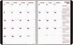 Brownline - 12 Sheet, 8-1/2 x 11", Monthly Planner - Black - A1 Tooling