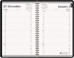 House of Doolittle - 312 Sheet, 5 x 8", Appointment Book - Black - A1 Tooling