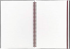 Black n Red - 70 Sheet, 8-1/4 x 11-3/4", Legal (Style) Notebook - Black - A1 Tooling