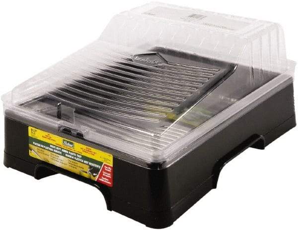 Richard - 9-1/2" Roller Compatible Paint Tray - 1 Gal Capacity, 9-1/2" Wide, Plastic - A1 Tooling