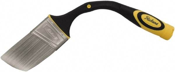 Richard - 2-1/2" Angle/Flat Nylon/Polyester Angular Brush - 3" Bristle Length, 8" Rubber Sash Handle - A1 Tooling