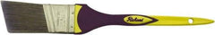 Richard - 1-1/2" Angled Polyester Angular Brush - 2-1/4" Bristle Length, 7-3/8" Rubber Sash Handle - A1 Tooling