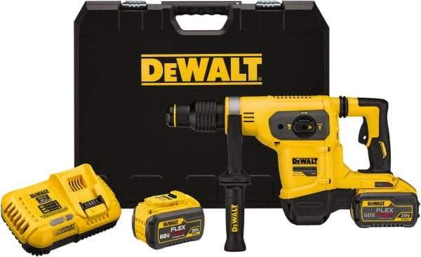 DeWALT - 60 Volt 1" SDS Max Chuck Cordless Hammer Drill - 0 to 3,150 BPM, 0 to 550 RPM, Reversible - A1 Tooling