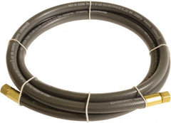 Continental ContiTech - 1/4" ID x 0.45" OD 10' Long Multipurpose Air Hose - FNPT x FNPT Ends, 300 Working psi, -10 to 158°F, 1/4" Fitting, Gray - A1 Tooling