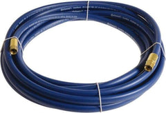 Continental ContiTech - 1/2" ID x 0.78" OD 50' Long Multipurpose Air Hose - FNPT x FNPT Ends, 300 Working psi, -10 to 158°F, 1/2" Fitting, Blue - A1 Tooling