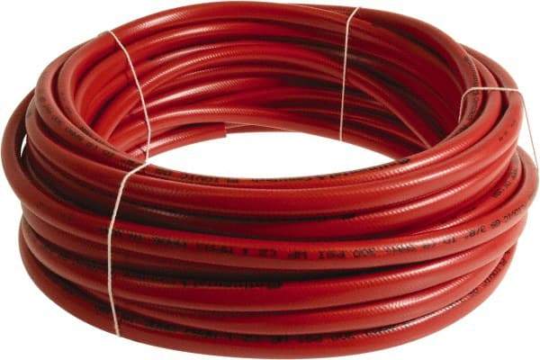 Continental ContiTech - 3/8" ID x 0.6" OD 300' Long Multipurpose Air Hose - 300 Working psi, -10 to 158°F, Red - A1 Tooling