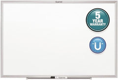 Quartet - 36" High x 48" Wide Magnetic Dry Erase Board - Steel, Includes Dry-Erase Marker & Mounting Kit - A1 Tooling