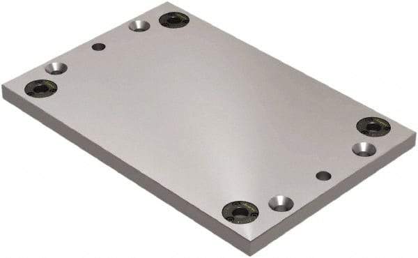 Jergens - 375mm Long x 250mm Wide Steel Fixture Plate - 20mm Plate Thickness - A1 Tooling