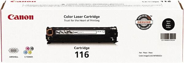 Canon - Black Toner Cartridge - Use with Canon imageCLASS MF8050Cn, MF8080Cw - A1 Tooling