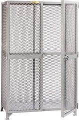 Little Giant - 1 Shelf Visible Storage Cabinet - Steel, 61" Wide x 39" Deep x 78" High, Gray - A1 Tooling