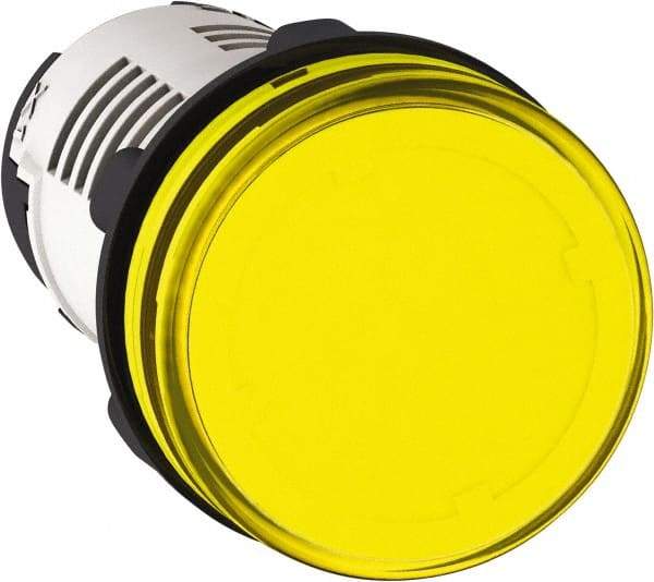 Schneider Electric - 230 V Yellow Lens LED Pilot Light - A1 Tooling