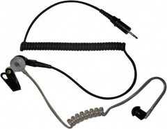 Kenwood - Ear Bud, Push to Talk Microphone Earphone Kit - Black & Clear, Use with Protalk Series Two Way Radios - A1 Tooling