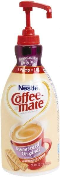 Coffee-Mate - Liquid Coffee Creamer, Sweetened Original, 1500mL Pump Dispenser - A1 Tooling