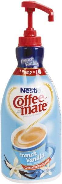 Coffee-Mate - Liquid Coffee Creamer, French Vanilla, 1500mL Pump Bottle - A1 Tooling