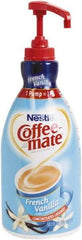 Coffee-Mate - Liquid Coffee Creamer, French Vanilla, 1500mL Pump Bottle - A1 Tooling