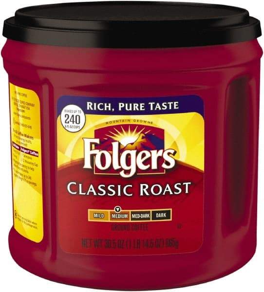 Folgers - Coffee, Classic Roast, Ground, 30.5 oz Canister - A1 Tooling