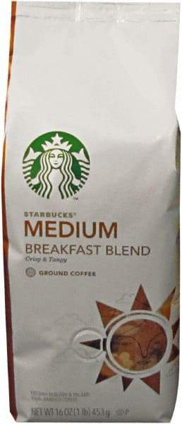 Starbucks - Coffee, Breakfast Blend, Ground, 1 Lb Bag - A1 Tooling