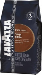 Lavazza - Super Crema Whole Bean Espresso Coffee, 2.2 Lb Bag, Vacuum-Packed - A1 Tooling