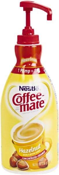 Coffee-Mate - Liquid Coffee Creamer, Hazelnut, 1.5 Liter Pump Bottle, 2/Carton - A1 Tooling