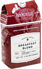 PapaNicholas - Premium Coffee, Whole Bean, Breakfast Blend - A1 Tooling